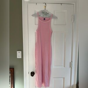 Old Navy Pink Midi Dress